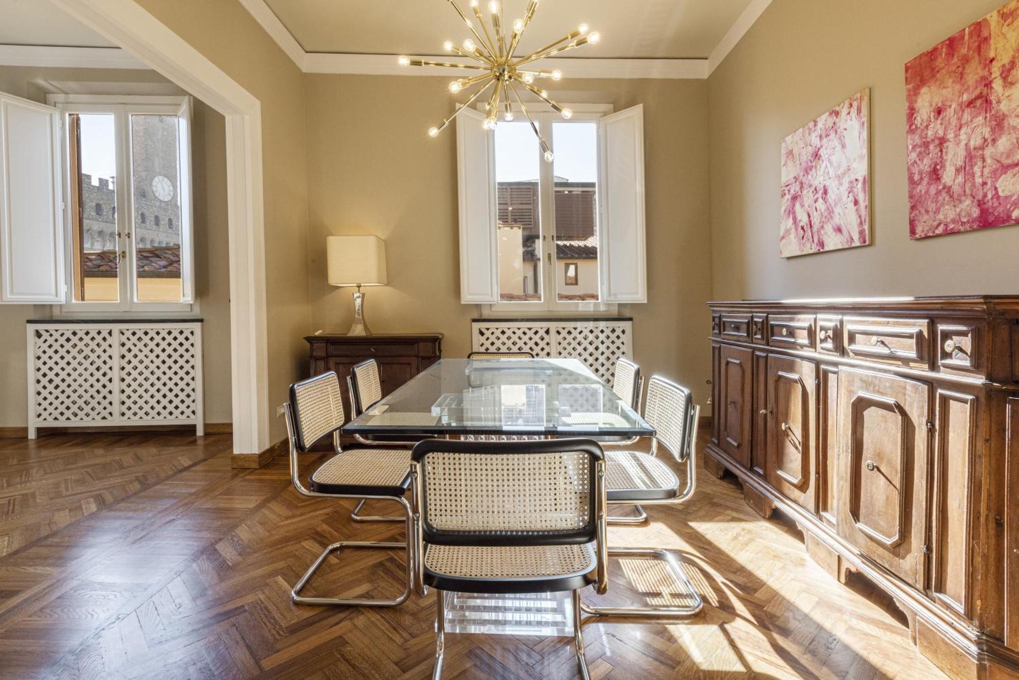 Apartamento Penthouse In Piazza Della Signoria Duomo View Florença
